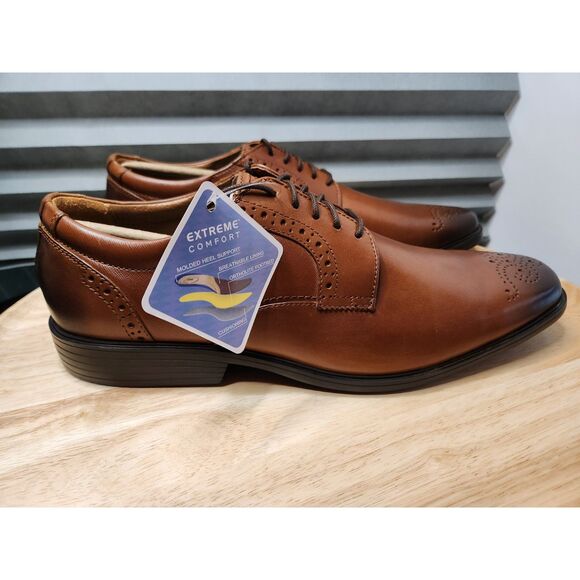 Clarks Clarkslite Men’s Dress Shoes – Size 13, Tan Combi, New in Box - Picture 5 of 13